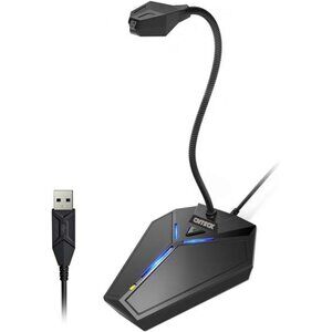 USB Computer Microphone, Plug &Play Desktop Omnidirectional Condenser